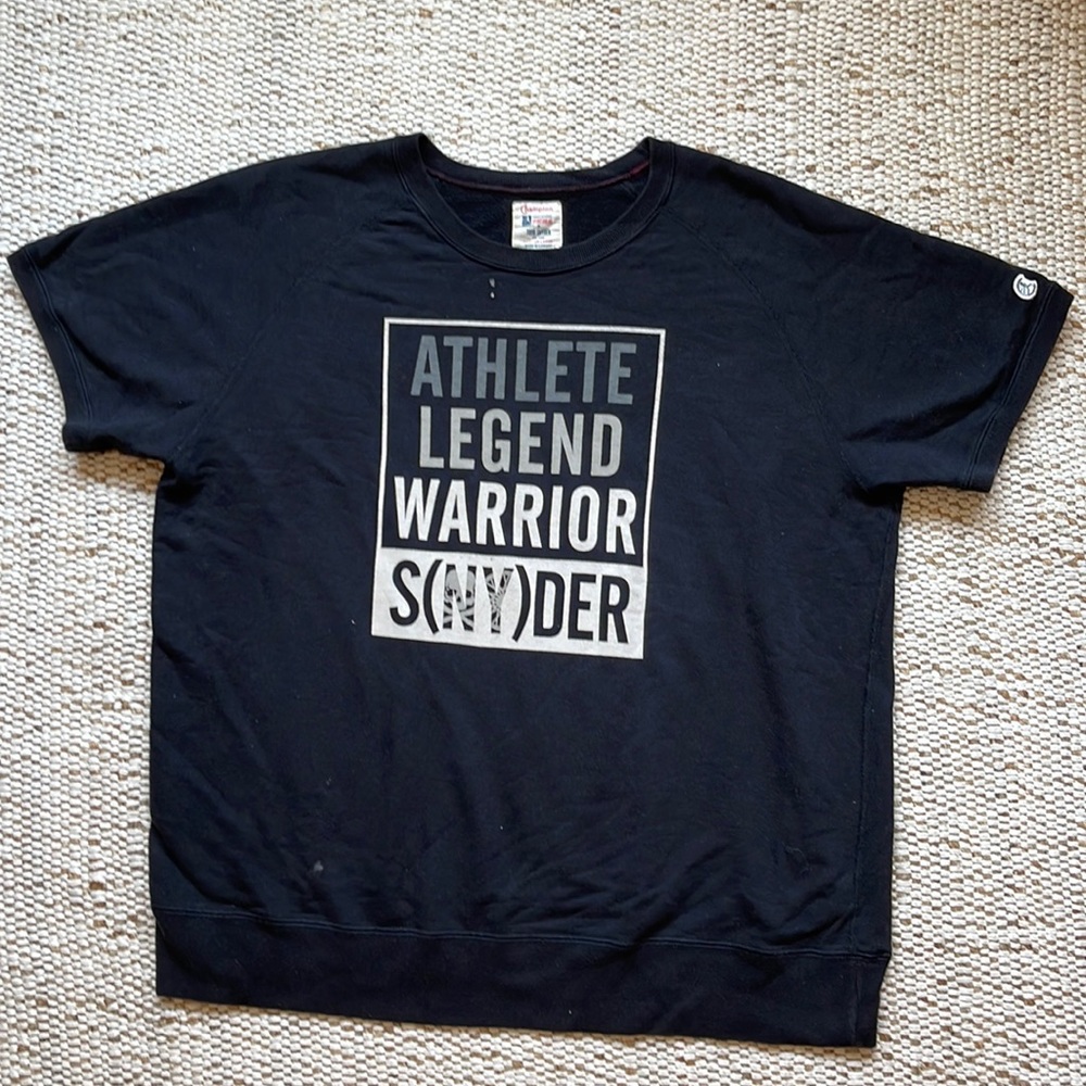 SoulCycle x Todd Snyder Limited Edition Short Sleeve Champion sweatshirt (2XL)